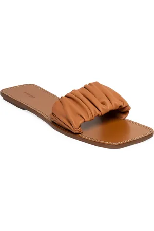 Staud Nina Ruched Slide Sandal in at Nordstrom, Size 5Us