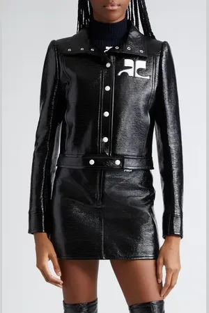 Courrèges Re-Edition Vinyl Jacket in at Nordstrom, Size 2 Us