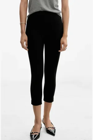 MANGO Capri Leggings in at Nordstrom, Size Xx-Large