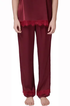 Simone Pérèle Satin Secrets Lounge Pants in at Nordstrom, Size Small