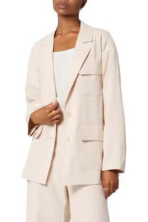 Equipment Aria Flap Patch Pocket Blazer in at Nordstrom, Size 8