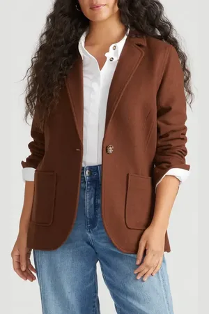 UNIVERSAL STANDARD Kidjo Wool Blend Jacket in at Nordstrom, Size Xs