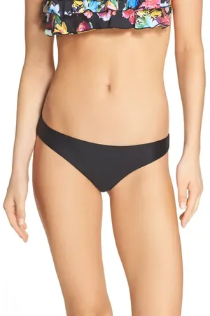PQ Swim Ruched Bikini Bottoms in at Nordstrom, Size Small