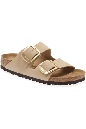 Birkenstock Arizona Big Buckle Slide Sandal in at Nordstrom, Size 7-7.5Us