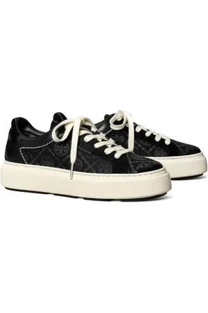 Tory Burch T Monogram Ladybug Sneaker in Perfect Black /Perfect Black at Nordstrom, Size 9