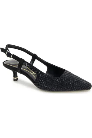 Kenneth Cole Martha Crystals Slingback Kitten Heel Pump in at Nordstrom, Size 6.5