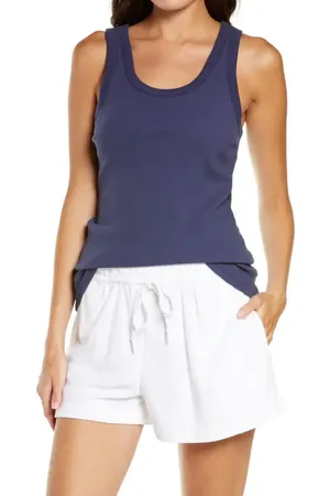 Papinelle Ribbed Shelf Bra Tank in at Nordstrom, Size Small