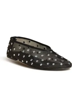 Khaite The Marcy Crystal Flat in at Nordstrom, Size 6Us
