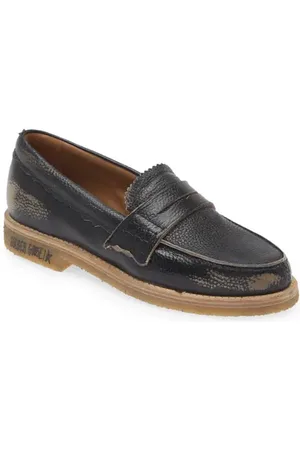 Golden Goose Jerry Grained Leather Penny Loafer in at Nordstrom, Size 5Us