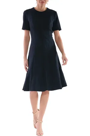 Julia Jordan Floral Jacquard Fit & Flare Dress in at Nordstrom, Size 2