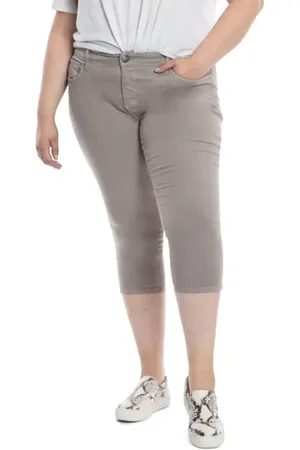 Slink High Waist Capri Jeans in at Nordstrom, Size 20W