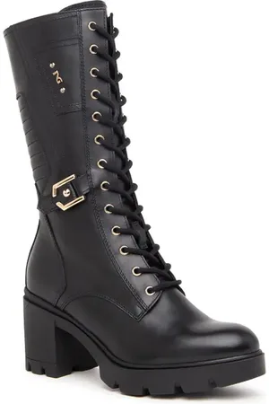 Nero Giardini Quilted Moto Boot in at Nordstrom, Size 9Us