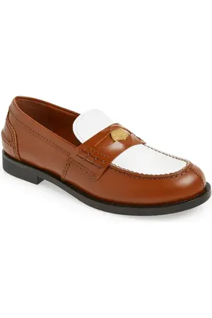 Miu Miu Colorblock Penny Loafer in at Nordstrom, Size 7Us