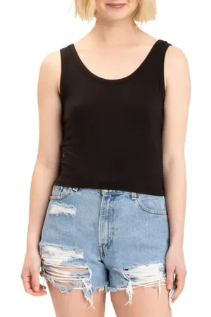 Threads 4 Thought Mirabel Luxe Jersey Crop Tank in at Nordstrom, Size X-Small