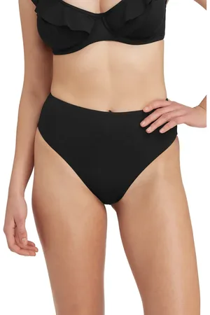 SEA LEVEL Retro High Waist Bikini Bottoms in at Nordstrom, Size 10 Us