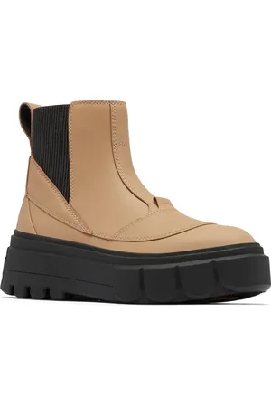 sorel CARIBOU X Waterproof Platform Chelsea Boot in at Nordstrom, Size 6