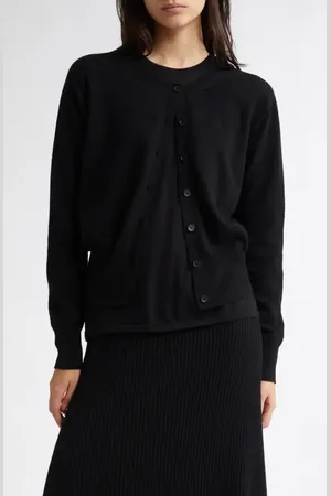 Johnstons Of Elgin Cashmere Crewneck Cardigan in at Nordstrom, Size X-Small
