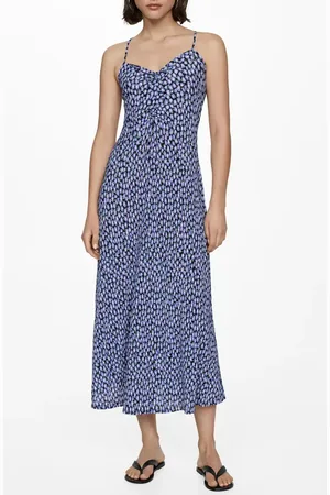 MANGO Floral Midi Sundress in at Nordstrom, Size 10
