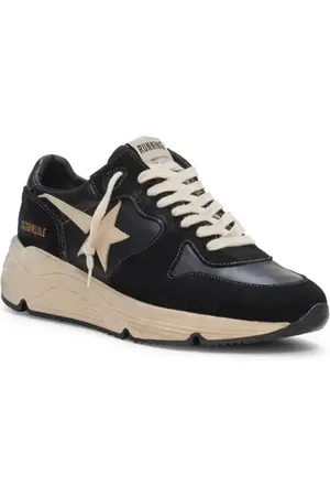 Golden Goose Running Sole Sneaker in Black /White at Nordstrom, Size 10Us