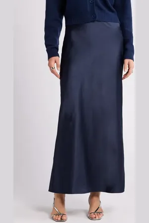Open Edit Bias Cut Maxi Skirt in at Nordstrom, Size Medium