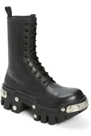 Balenciaga Bulldozer Lace-Up Boot in at Nordstrom, Size 7Us