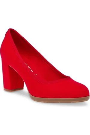 Anne Klein Castana Round Toe Block Heel Pump in at Nordstrom, Size 5