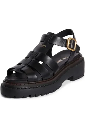 Prada Platform Cage Sandal in at Nordstrom, Size 7.5Us