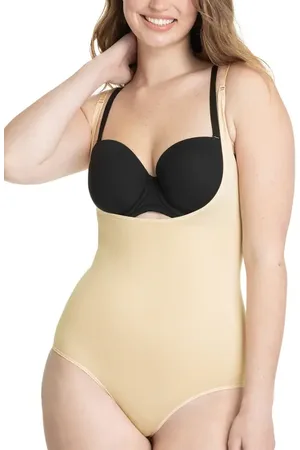 Shapermint Essentials Open Bust Shaper Bodysuit in at Nordstrom, Size Small