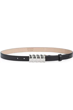 Khaite Julius Leather Belt in at Nordstrom, Size 70