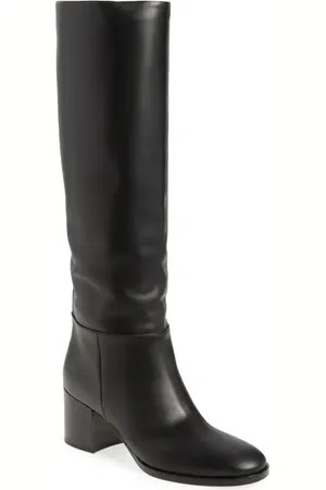 Gianvito Rossi Block Heel Tall Boot in at Nordstrom, Size 6.5Us