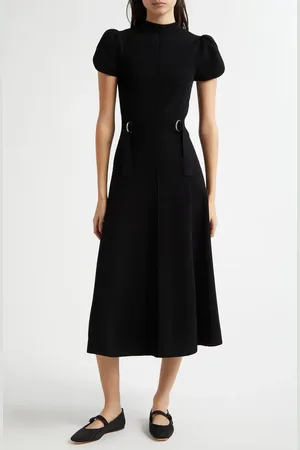 3.1 Phillip Lim Compact Rib Tulip Midi Dress in at Nordstrom, Size Large