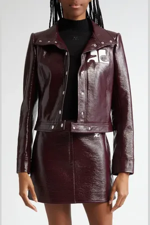 Courrèges Re-Edition Vinyl Jacket in at Nordstrom, Size 2 Us