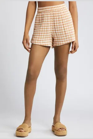 Rip Curl Premium Surf Check Cotton Shorts in at Nordstrom, Size X-Small