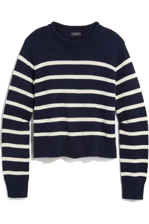 Vineyard Vines Stripe Roll Neck Cotton Sweater in at Nordstrom, Size X-Small