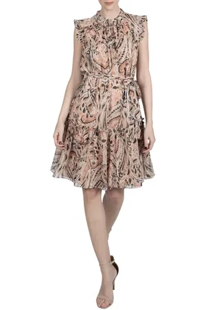 Julia Jordan Sleeveless High Neck Dress in at Nordstrom, Size 2