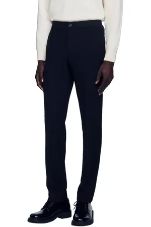 Sandro Jersey trousers in at Nordstrom, Size 42 Eu