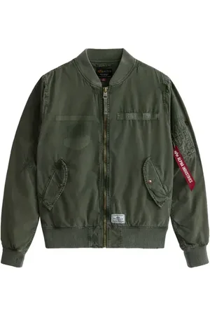 Alpha Industries L-2B Rip & Repair Bomber Jacket in at Nordstrom, Size X-Large