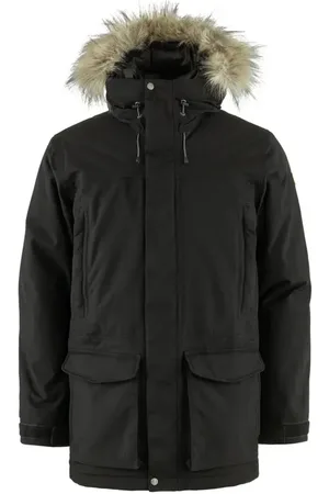 Fjällräven Nuuk Lite Waterproof Parka With Faux Fur Trim in at Nordstrom, Size Small