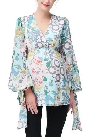 Kimi and Kai Freya Maternity Blouse in at Nordstrom, Size X-Small