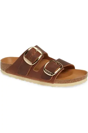 Birkenstock Arizona Big Buckle Slide Sandal in at Nordstrom, Size 7-7.5Us