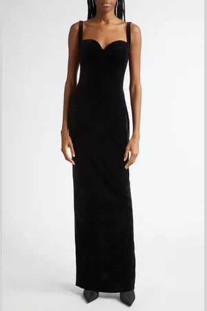 Balenciaga Velvet Gown in at Nordstrom, Size 8 Us