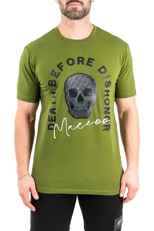Maceoo Code of Honor Cotton Graphic T-Shirt in at Nordstrom, Size 3
