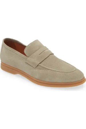ELEVENTY Perforated Penny Loafer in at Nordstrom, Size 8Us