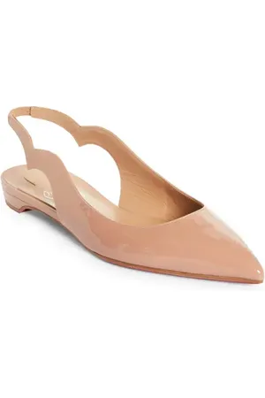 Christian Louboutin Hot Chickita Pointed Toe Slingback Flat in at Nordstrom, Size 9.5Us