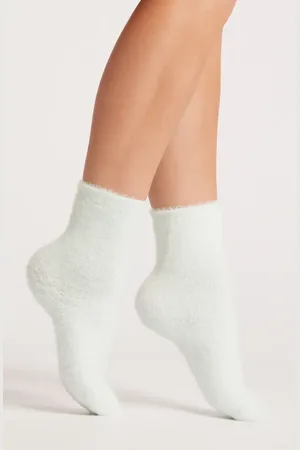 Casa Clara Fuzzy Quarter Socks in at Nordstrom