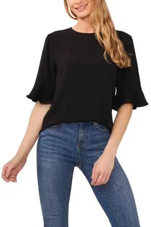 CE&CE Ruffle Cuff Blouse in at Nordstrom, Size Xx-Small