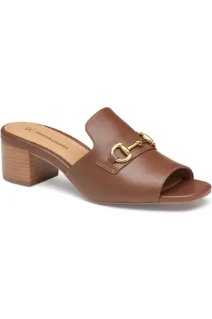 Johnston & Murphy Edith Block Heel Sandal in at Nordstrom, Size 6