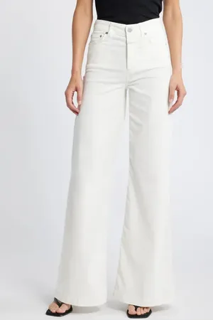 Closed Glow Up High Waist Wide Leg Corduroy Pants in at Nordstrom, Size 28