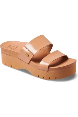 Reef Cushion Vista Higher Platform Slide Sandal in at Nordstrom, Size 10