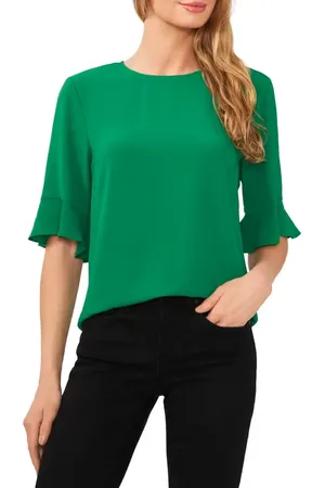 CE&CE Ruffle Cuff Blouse in at Nordstrom, Size X-Small